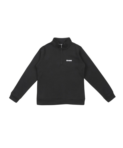 セール】【K-SWISS/ケースイス】裏起毛スウェットハーフZIP
