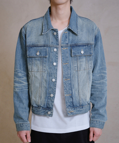 OVERSIZED PATCHED DENIM JACKET（デニムジャケット）｜AFB