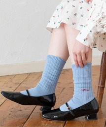 Cath Kidston（キャスキッドソン）の「ロゴリブソックス Cath Kidston Logo（ソックス/靴下）」