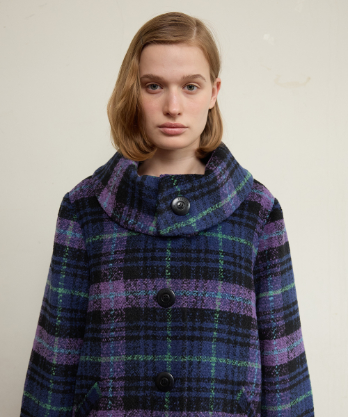 FUN FROM FUN(ファンフロムファン)の「Sailor Collar Overfit Coat, Navy(チェスターコート・レディース・その他・OS)」の11枚目の写真