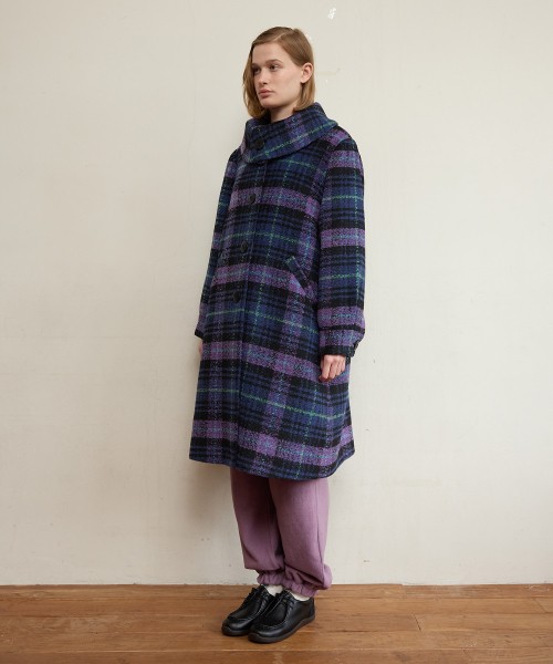 FUN FROM FUN(ファンフロムファン)の「Sailor Collar Overfit Coat, Navy(チェスターコート・レディース・その他・OS)」の14枚目の写真