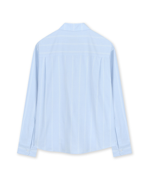 BESLOW(ビースロー)の「RELAXED CHECK SHIRT SKY(シャツ/ブラウス・メンズ・その他・SMALL/MEDIUM/LARGE/X-LARGE)」の6枚目の写真