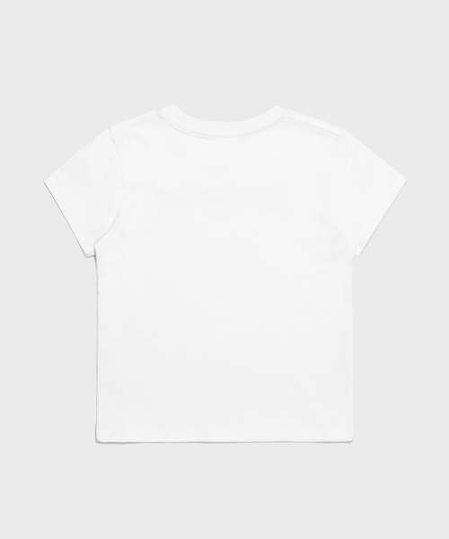 SAINTPAIN（セイントペイン）の「SP エテリアル クロップ 半袖Tシャツ ホワイト（Tシャツ/カットソー・レディース・その他・FREE）」の2枚目の写真