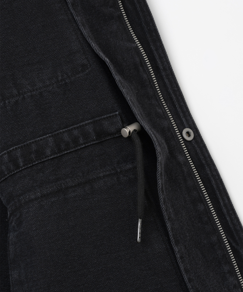 MILLO WOMEN（ミロウーマン）の「デニムオーバーワークジャケット[ブラック]（デニムジャケット・レディース・その他・SMALL/MEDIUM）」の5枚目の写真