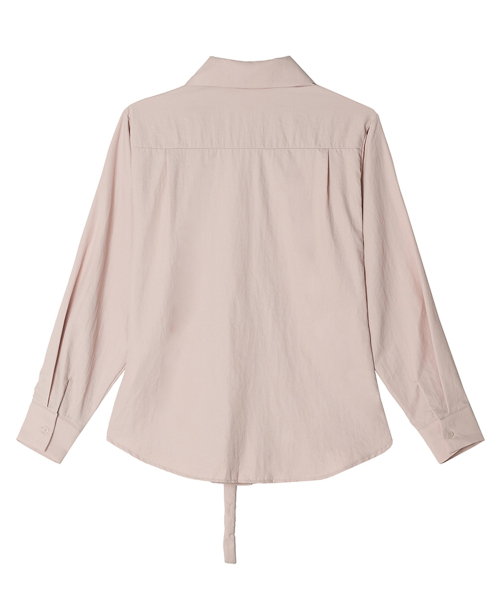MAYVERU(メイバーユー)の「Dakota Belt Blouse _ Pink(シャツ/ブラウス・レディース・その他・F)」の5枚目の写真