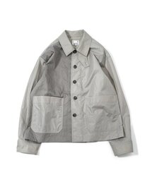 Capital Crease Front Jacket Light Gray