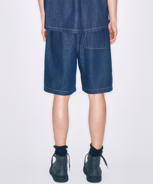 PLAC（プラック）の「ノンフェイドバンディングバミューダデニムショーツL03ダークインディゴ（その他パンツ・メンズ・その他・SMALL/MEDIUM/LARGE/X-LARGE）」の10枚目の写真