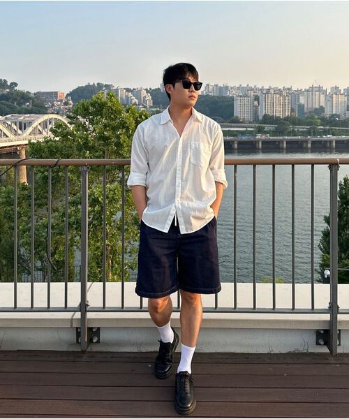 PLAC（プラック）の「ノンフェイドバンディングバミューダデニムショーツL03ダークインディゴ（その他パンツ・メンズ・その他・SMALL/MEDIUM/LARGE/X-LARGE）」の19枚目の写真