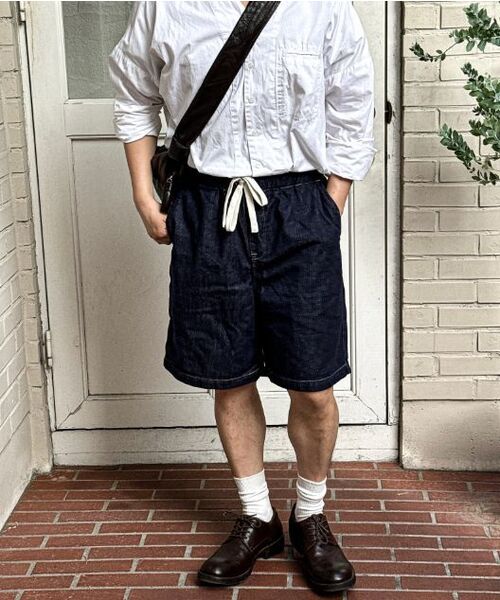 PLAC（プラック）の「ノンフェイドバンディングバミューダデニムショーツL03ダークインディゴ（その他パンツ・メンズ・その他・SMALL/MEDIUM/LARGE/X-LARGE）」の22枚目の写真