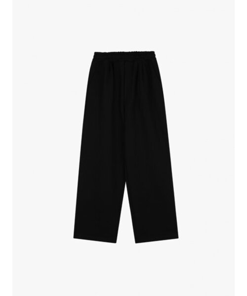 ESN（イーエスエヌ）の「ツーピンタックワイドスウェットパンツブラック（スウェットパンツ・メンズ・その他・LARGE/MEDIUM）」の3枚目の写真