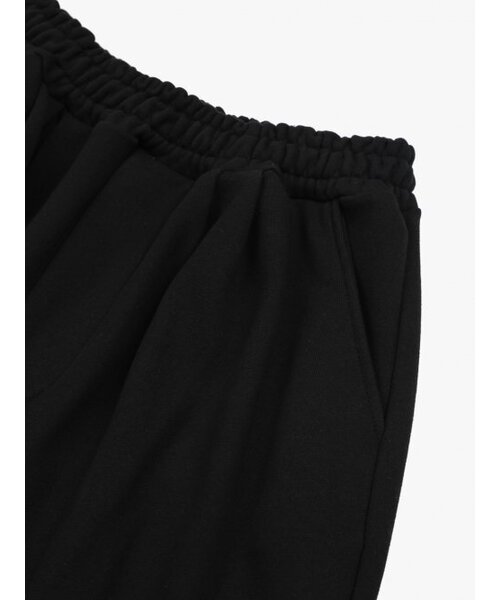 ESN（イーエスエヌ）の「ツーピンタックワイドスウェットパンツブラック（スウェットパンツ・メンズ・その他・LARGE/MEDIUM）」の4枚目の写真