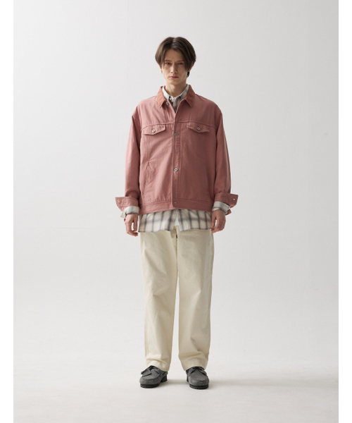 NAMERCLOTHING(ネイマークローディング)の「BASIS TRUCKER JACKET PINK(デニムジャケット・レディース・その他・X-LARGE/MEDIUM/LARGE)」の2枚目の写真