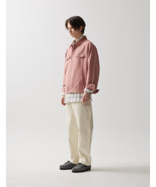 NAMERCLOTHING(ネイマークローディング)の「BASIS TRUCKER JACKET PINK(デニムジャケット・レディース・その他・X-LARGE/MEDIUM/LARGE)」の3枚目の写真