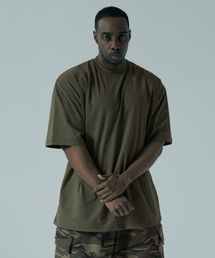 LOFIX（ロフィックス）の「エアクールオーバーサイズ半袖（カーキ）（Tシャツ/カットソー）」