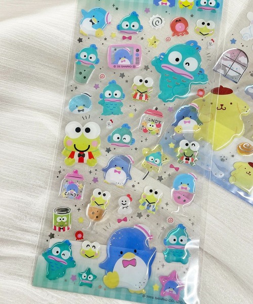 nini toys/ニニトイズ】≪sanrio/サンリオ≫クリアキャンディシール