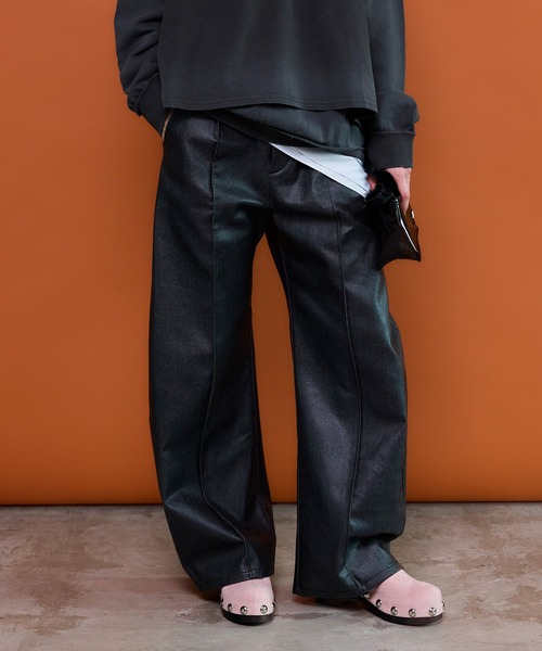 MAISON SPECIAL(メゾンスペシャル)の「Volume Studded Wood Clogs/ボリュームスタッズウッドサボ(その他シューズ・レディース・ライム/ピンク/ブラック・38/37/36)」の16枚目の写真
