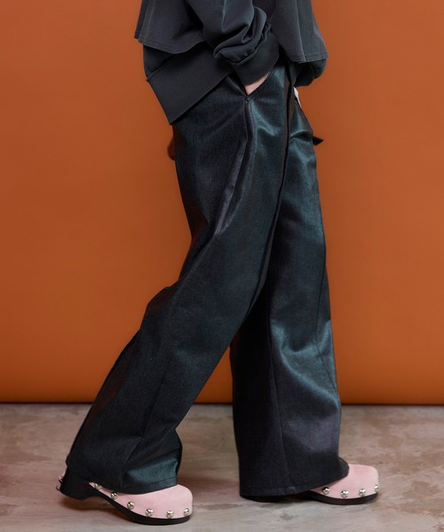 MAISON SPECIAL(メゾンスペシャル)の「Volume Studded Wood Clogs/ボリュームスタッズウッドサボ(その他シューズ・レディース・ライム/ピンク/ブラック・38/37/36)」の17枚目の写真