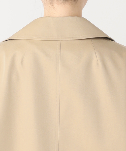 Spick & Span（スピックアンドスパン）の「《新色あり / 追加》TICCA / ティッカ テントトレンチコート（トレンチコート・レディース・ネイビー/ベージュ・MEDIUM）」の16枚目の写真