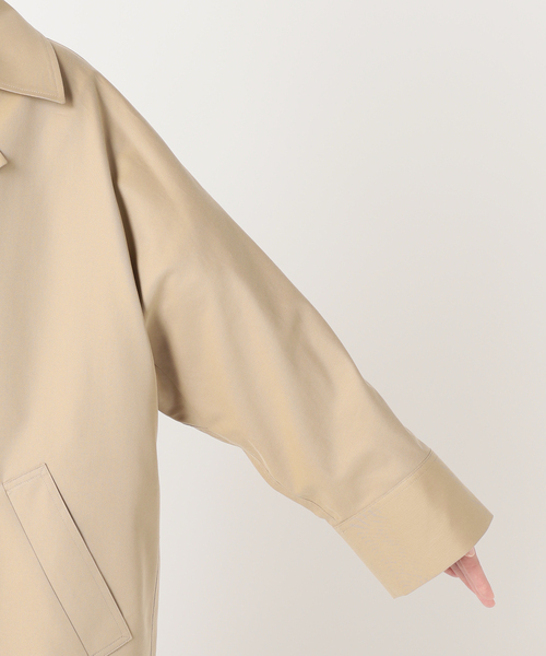 Spick & Span（スピックアンドスパン）の「《新色あり / 追加》TICCA / ティッカ テントトレンチコート（トレンチコート・レディース・ネイビー/ベージュ・MEDIUM）」の17枚目の写真