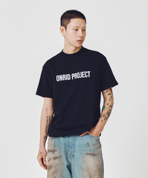 ビッグロゴTシャツ - ブラック