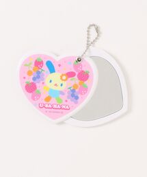 sanrio（サンリオ）の「sanrio/サンリオ　ウサハナ　ハート型スライドミラー（手鏡/メイクミラー）」