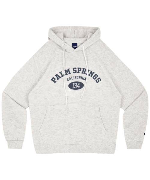 STAFF ONLY(スタッフオンリー)の「PALM SPRINGS HOODIE (MELANGE WHITE)(パーカー・メンズ・その他・MEDIUM/LARGE)」の1枚目の写真