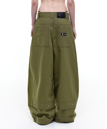 Op. 08 MELTED COTTON PANTS KHAKI