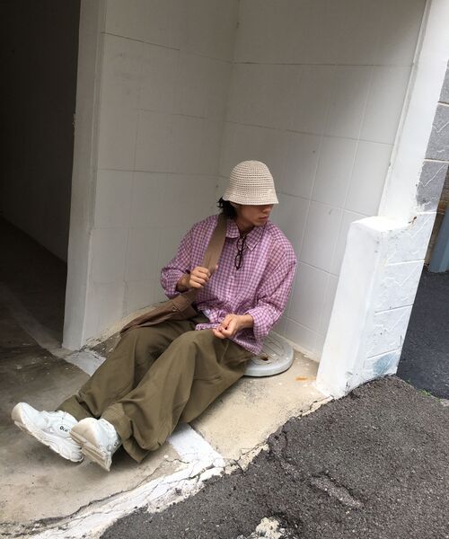 OPUS 0012(オーパス0012)の「Op. 08 MELTED COTTON PANTS KHAKI(その他パンツ・レディース・その他・SMALL/MEDIUM/LARGE/X-SMALL)」の6枚目の写真