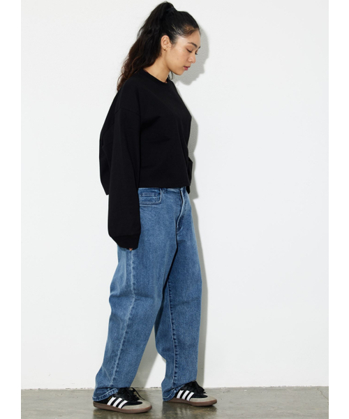 PHILIPPAKER(フィリップペイカー)の「ブルーベースベーシックテーパードバンディングデニムディープブルー(デニムパンツ・メンズ・その他・SMALL/X-LARGE)」の5枚目の写真