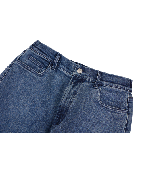PHILIPPAKER(フィリップペイカー)の「ブルーベースベーシックテーパードバンディングデニムディープブルー(デニムパンツ・メンズ・その他・SMALL/X-LARGE)」の7枚目の写真