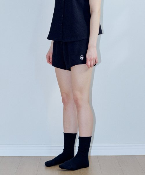 MARROT(マロット)の「パジャマショートパンツ_ブラック(その他パンツ・レディース・その他・FREE)」の1枚目の写真
