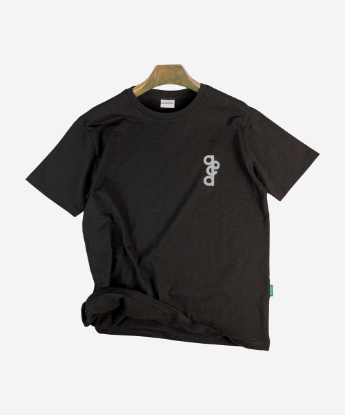 ALEXNAIDEN(アレックスエンエイデン)の「発泡スラブ半袖Tシャツ(ブラック)(Tシャツ/カットソー・レディース・ブラック・MEDIUM/LARGE/X-LARGE)」の1枚目の写真