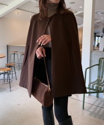 ノーカラージャケット ポンチョ」に該当するジャケット/アウター