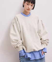 ADAM ET ROPE'（アダムエロペ）の「【WEB限定】ボリュームスリーブスウェット（スウェット）」