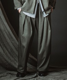 NO ID.（ノーアイディ）の「【NO ID.】2-Way Cross Tuck Easy Wide Trousers   2ウェイ クロス タック イージー ワイド トラウザーズ（スラックス）」