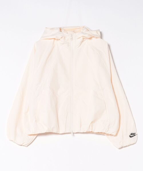 NIKE(ナイキ)の「NIKE ナイキ W HOODED JACKET ジャケット IQ0057 133CHALK/BLACK(その他アウター・レディース・ホワイト・X-LARGE/LARGE/MEDIUM/SMALL/X-SMALL)」の1枚目の写真