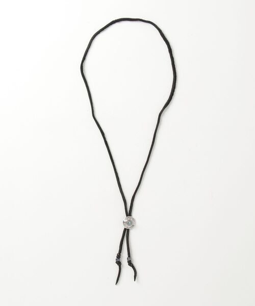 VIVIFY（ビビファイ）の「シルバー925/ネックレス/ループタイ/Phoenix 50 Sen Coin Loop Tie with Stone 古銭（ネックレス・メンズ・ターコイズブルー・FREE）」の7枚目の写真
