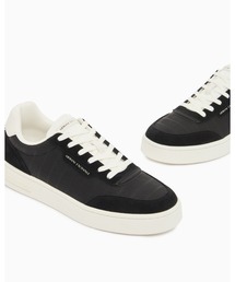 ARMANI EXCHANGE | 【A|X アルマーニ エクスチェンジ】オールオーバーロゴ レースアップスニーカー(スニーカー)