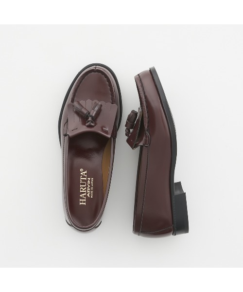 HARUTA(ハルタ)の「HARUTA ハルタ 人工キルトタッセル 2E 4515(ローファー・レディース・レッド系その他/ブラック・22.5cm/24.0cm/23.0cm/23.5cm/24.5cm/25.5cm/25.0cm)」の12枚目の写真