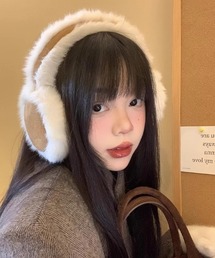 B'day（ビーデイ）の「【 B'day / ビーデー 】フェイクムートンイヤーマフ【耳あて】（イヤーマフ）」