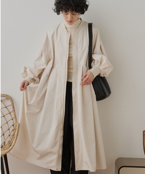 Libra Cue（リブラ キュー）の「シアータートルカットソー（Tシャツ/カットソー・レディース・ブラック/アイボリー・FREE）」の10枚目の写真