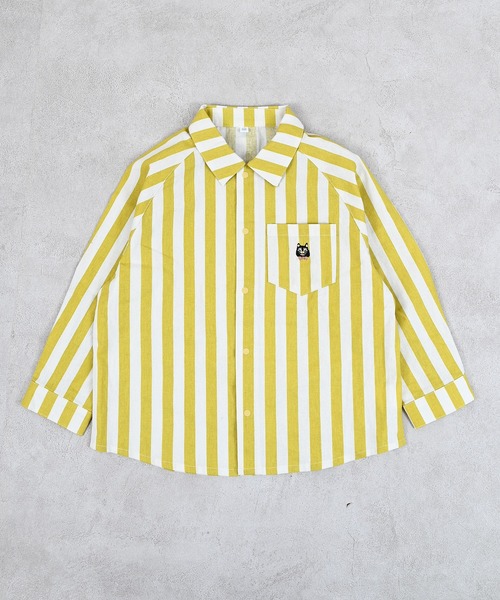 MARKEY'S（マーキーズ）の「ソウガララグランシャツ（シャツ/ブラウス・キッズ・ライトブルー/イエロー系その他・120/110/100/90/150/140/130）」の13枚目の写真
