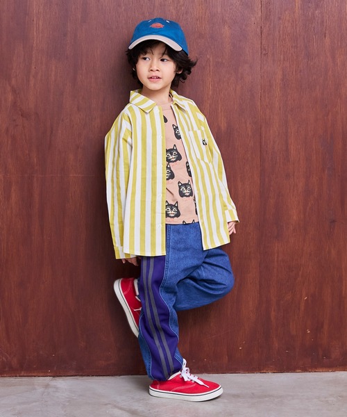 MARKEY'S（マーキーズ）の「ソウガララグランシャツ（シャツ/ブラウス・キッズ・ライトブルー/イエロー系その他・120/110/100/90/150/140/130）」の16枚目の写真