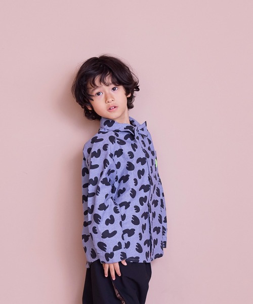 MARKEY'S（マーキーズ）の「ソウガララグランシャツ（シャツ/ブラウス・キッズ・ライトブルー/イエロー系その他・120/110/100/90/150/140/130）」の4枚目の写真