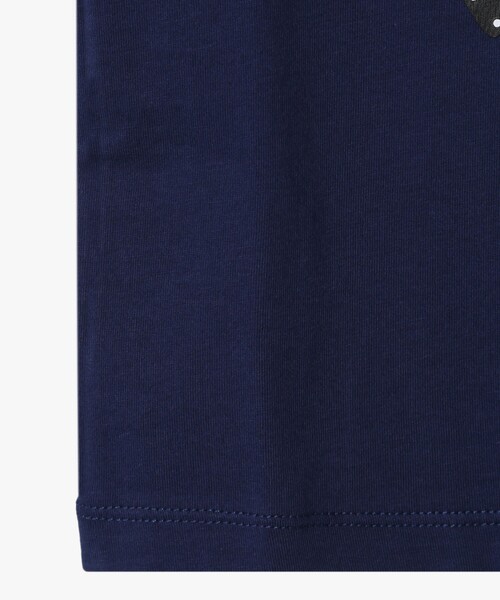 agnes b.（アニエスベー）の「ベビー リボンプリント コットン 半袖 Tシャツ（Tシャツ/カットソー・キッズ・ネイビー・18M/2YEAR/1YEAR）」の5枚目の写真