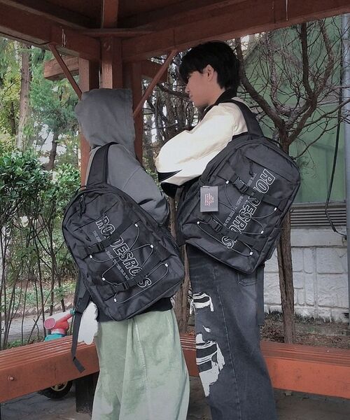 ROIDESROIS(ロワデロワ)の「RDR 3Dマトリックス 3Mスコッチストリングバックパック (ブラック)(バックパック/リュック・レディース・その他・FREE)」の11枚目の写真