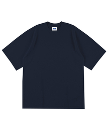 NTET（エンティーイーティー）の「無地オーバーサイズ半袖Tシャツネイビー（Tシャツ/カットソー）」
