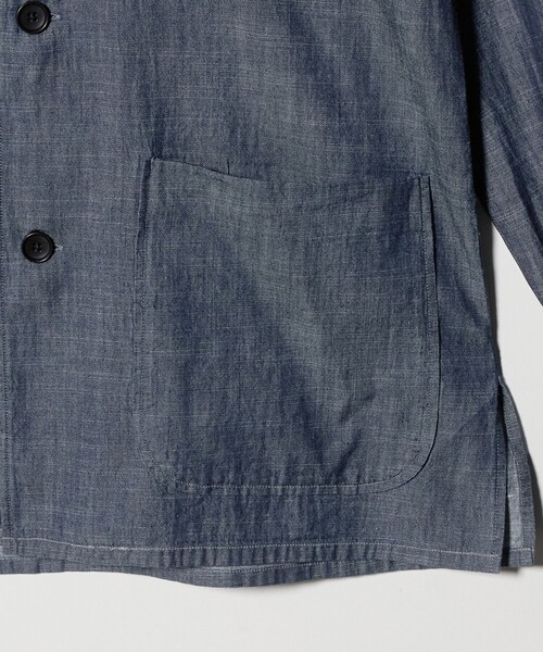 UNITED ARROWS（ユナイテッドアローズ）の「デニム シャツジャケット（シャツ/ブラウス・メンズ・ロイヤルブルー・L/M/XL/S）」の11枚目の写真