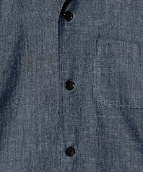 UNITED ARROWS（ユナイテッドアローズ）の「デニム シャツジャケット（シャツ/ブラウス・メンズ・ロイヤルブルー・L/M/XL/S）」の14枚目の写真