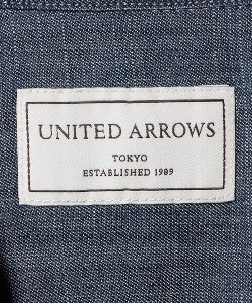 UNITED ARROWS（ユナイテッドアローズ）の「デニム シャツジャケット（シャツ/ブラウス・メンズ・ロイヤルブルー・L/M/XL/S）」の15枚目の写真
